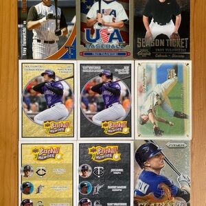 Baseball Trading Card Collection TROY TULOWITZKI